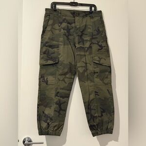Sanctuary Women's Camouflage Ankle Pants